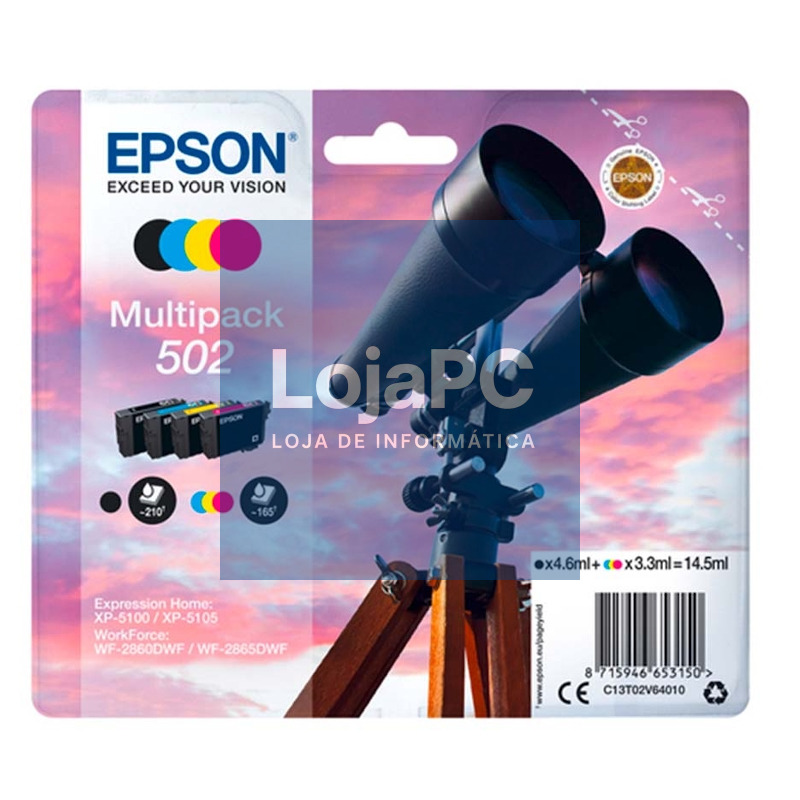Epson Cartucho Multipack 502