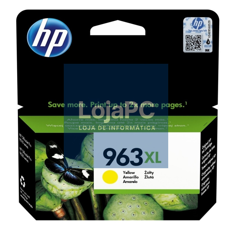 HP Cartucho 963XL Amarillo