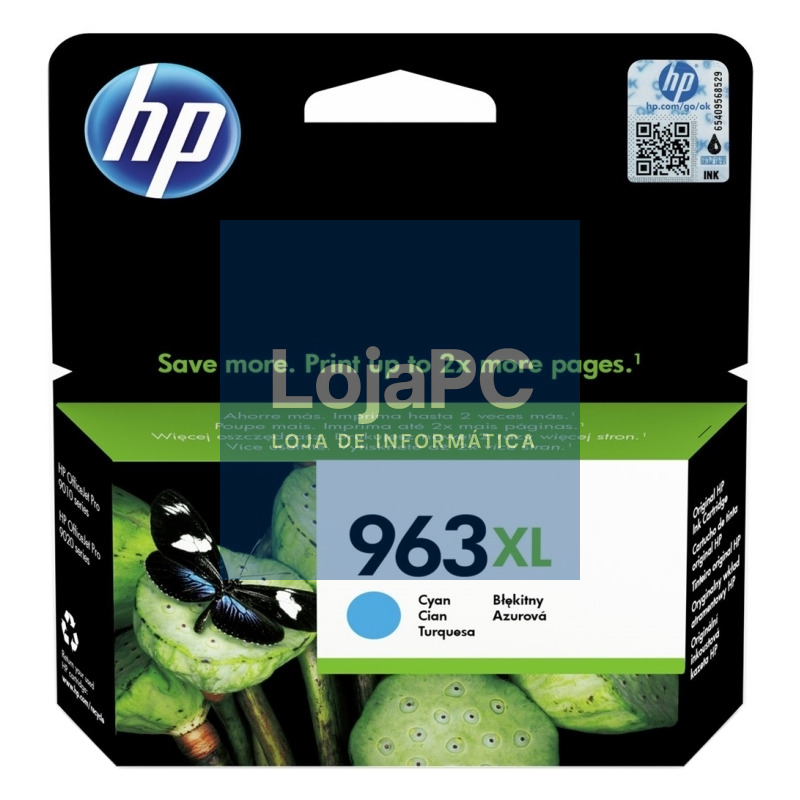 HP Cartucho 963XL Cyan