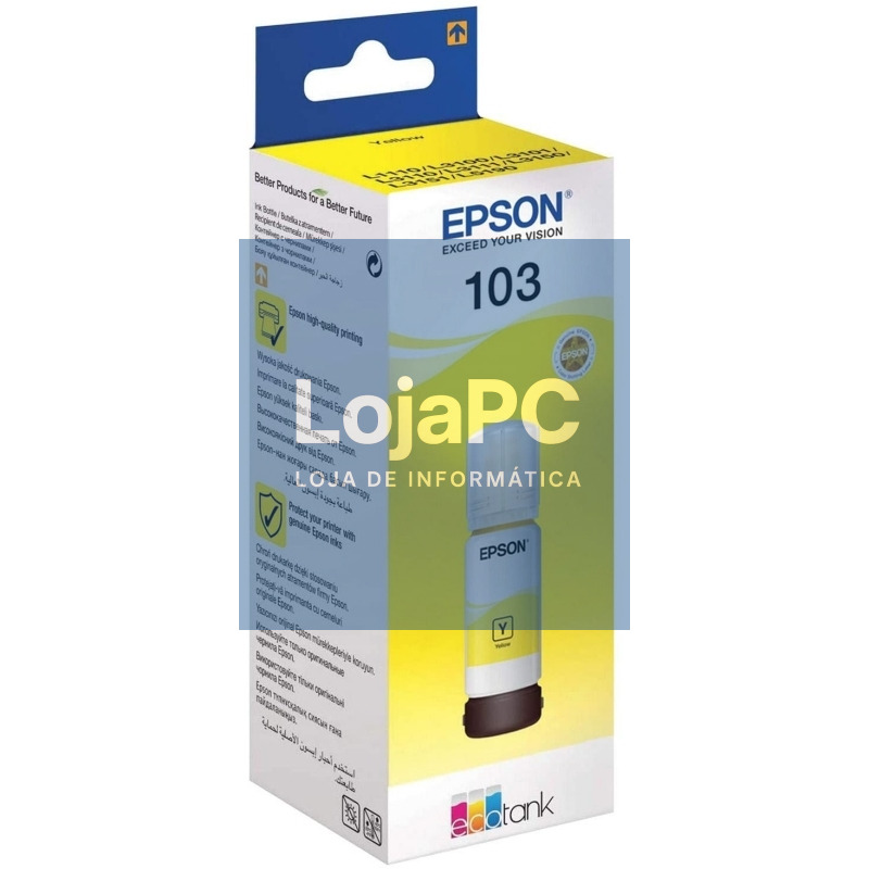 Epson Botella Tinta Ecotank 103 Amarillo