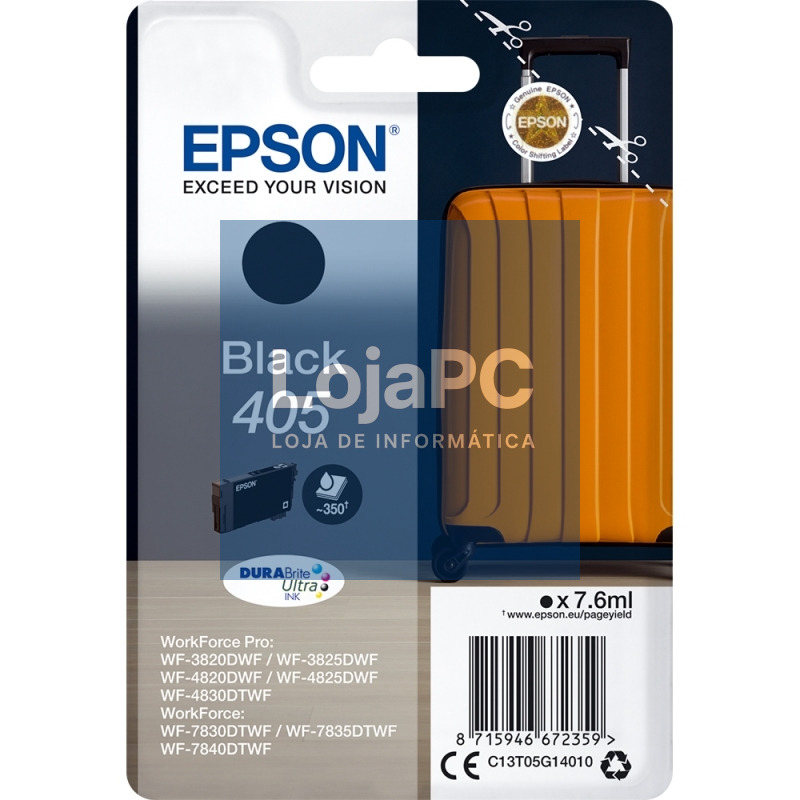 Epson Cartucho 405 Negro