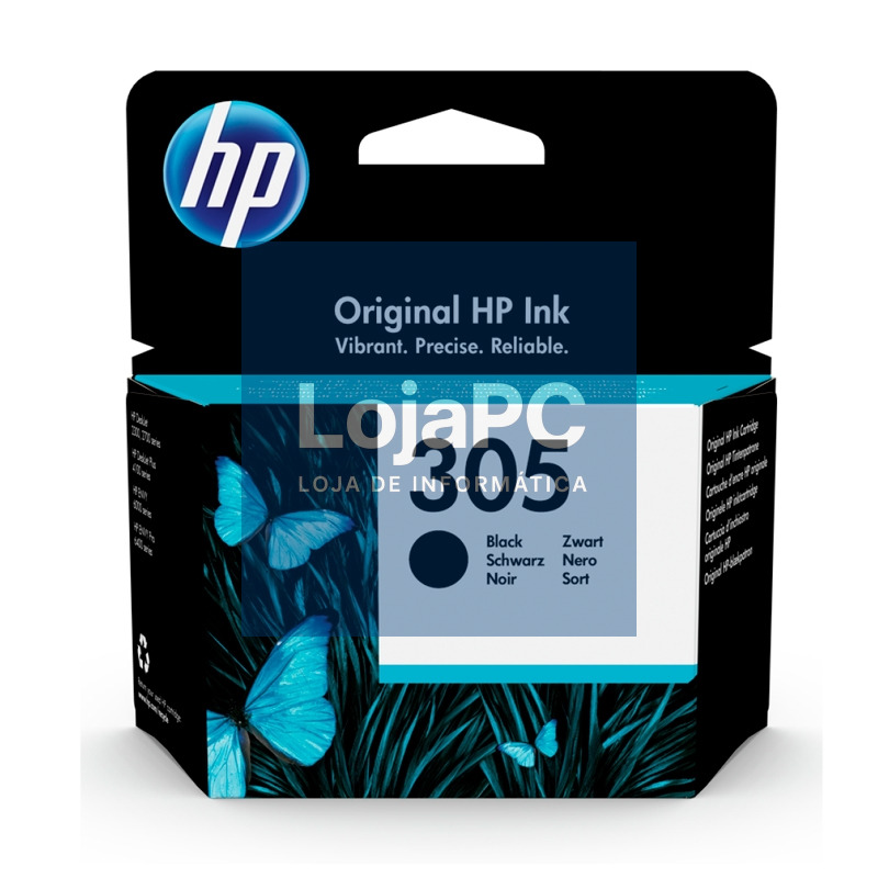 HP Cartucho 305 Negro