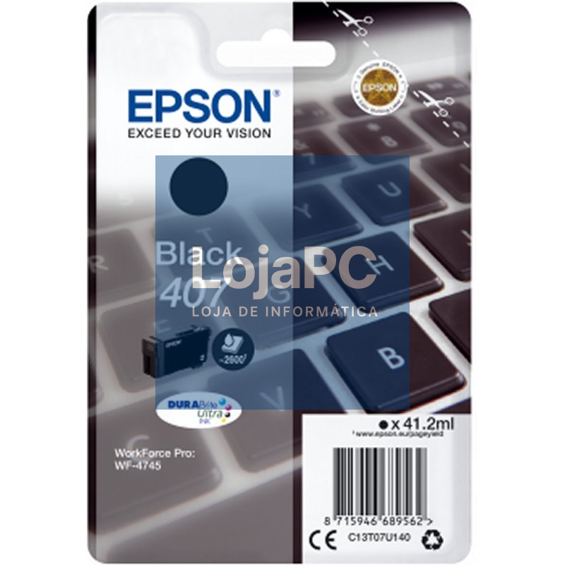 Epson Cartucho WF-4745 Negro