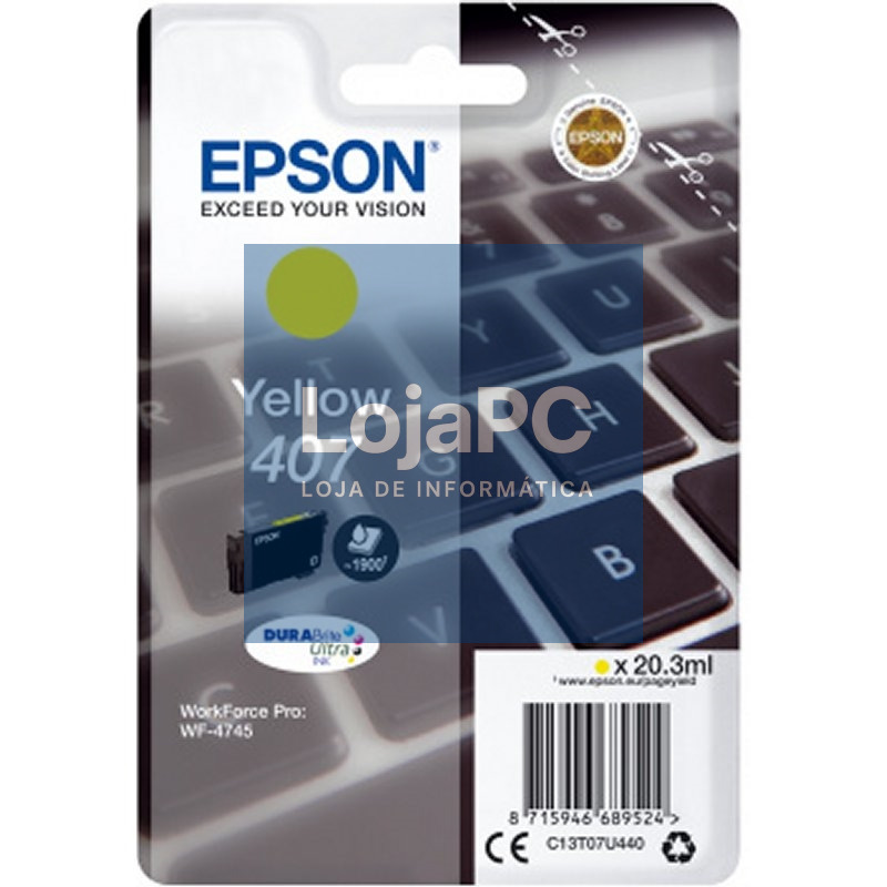 Epson Cartucho WF-4745 Amarillo