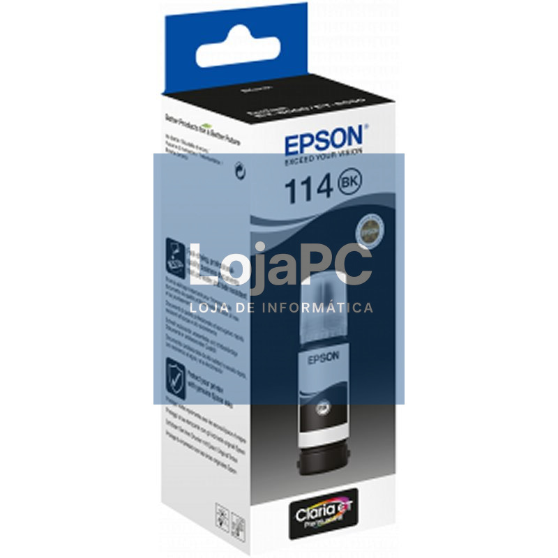 Epson Botella Tinta Ecotank 114 Negro — imagem 2