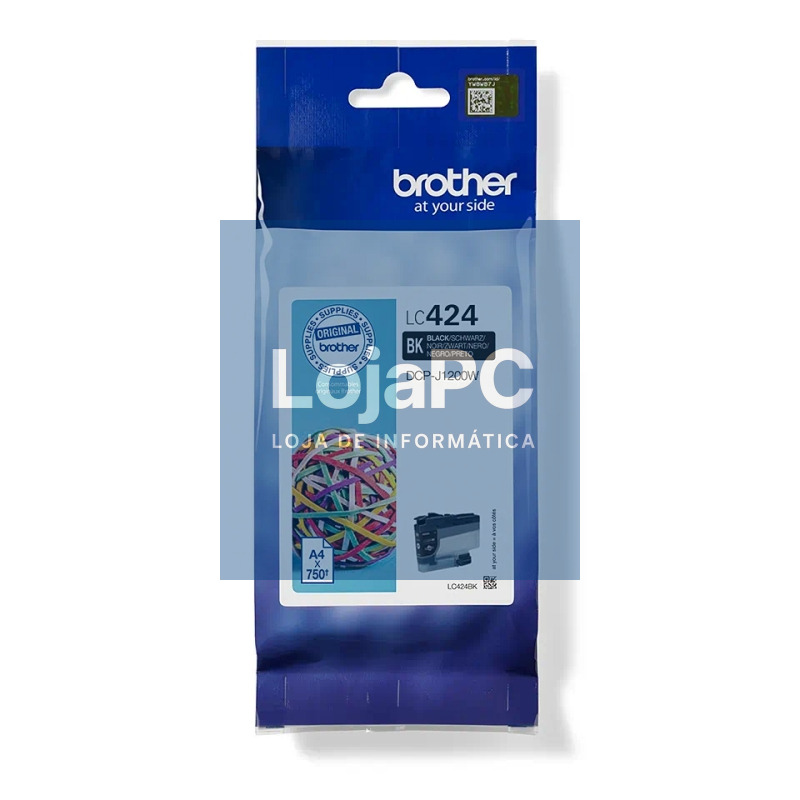 Brother Cartucho LC424BK Negro — imagem 5