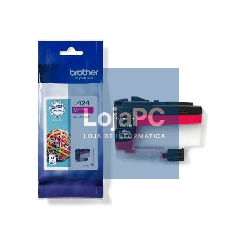 Brother Cartucho LC424M Magenta