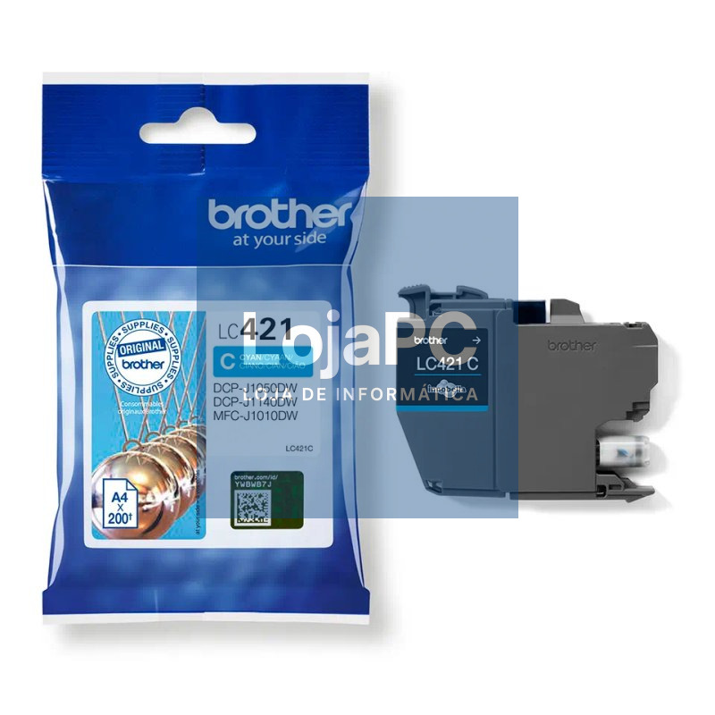 Brother Cartucho LC421C Cyan — imagem 2