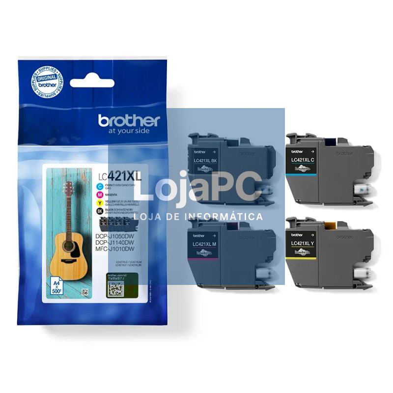 Brother Cartucho Multipack LC421XLVAL — imagem 3
