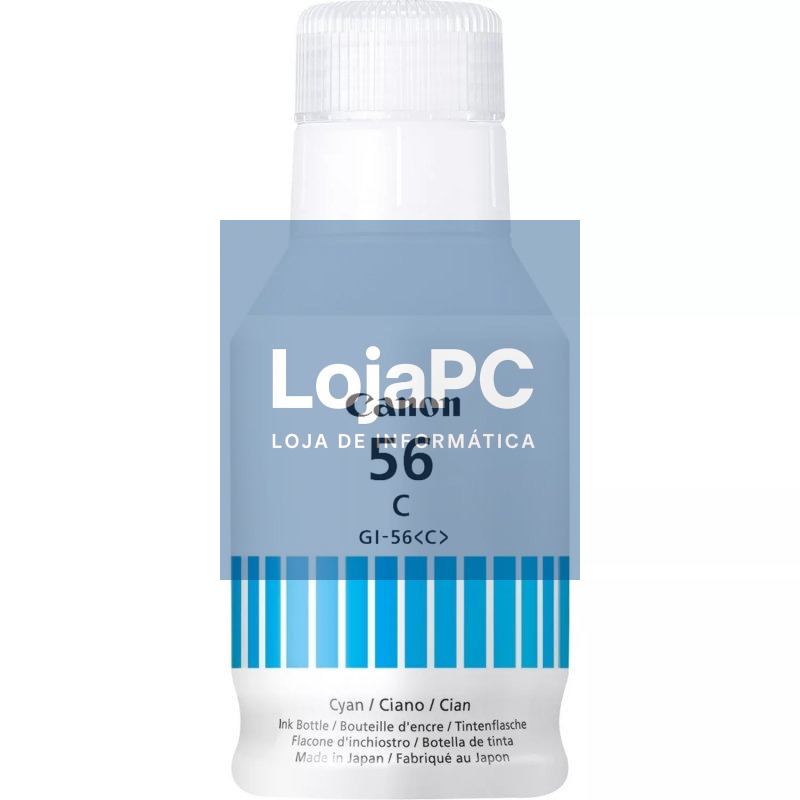 Canon Botella Tinta GI-56C Cyan
