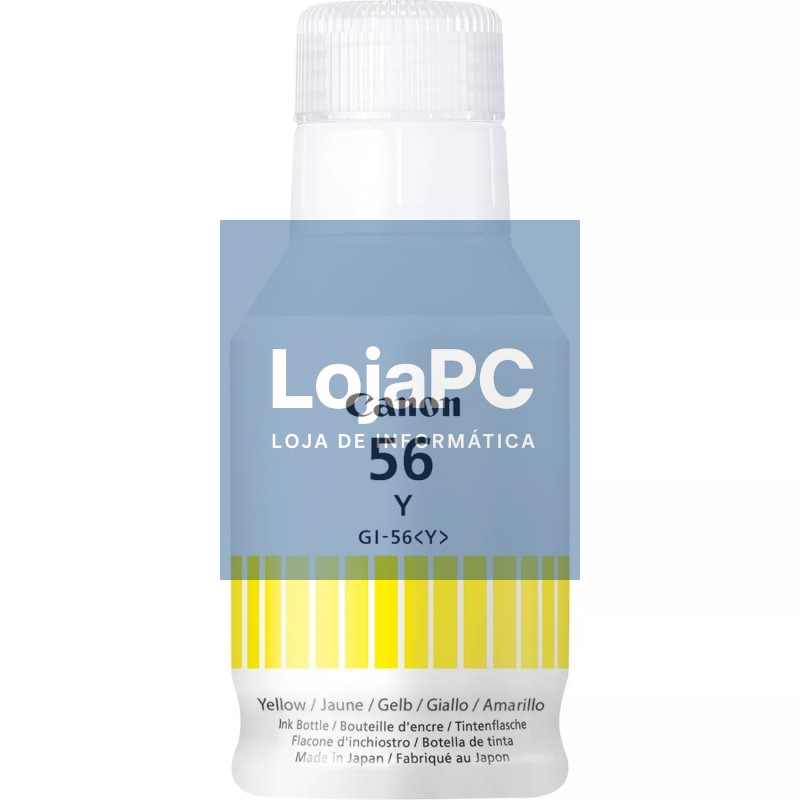 Canon Botella Tinta GI-56Y Amarillo