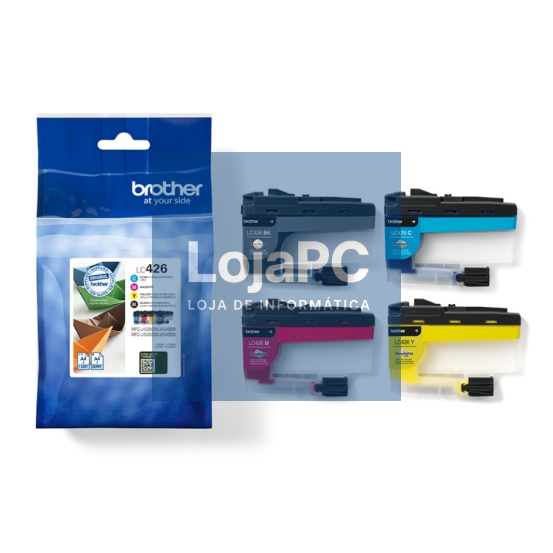Brother Cartucho Multipack LC426VAL