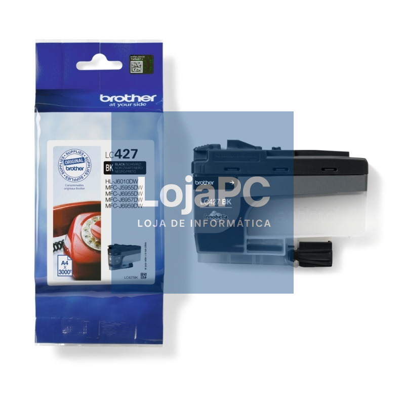 Brother Cartucho LC427BK Negro