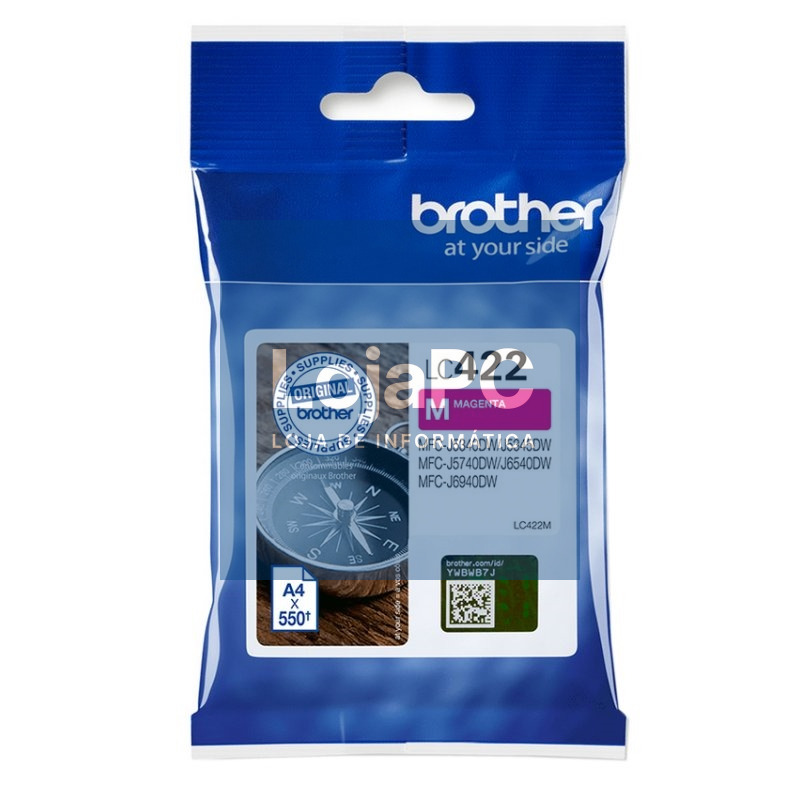 Brother Cartucho LC422M Magenta