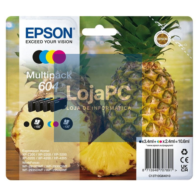 Epson Cartucho Multipack 604