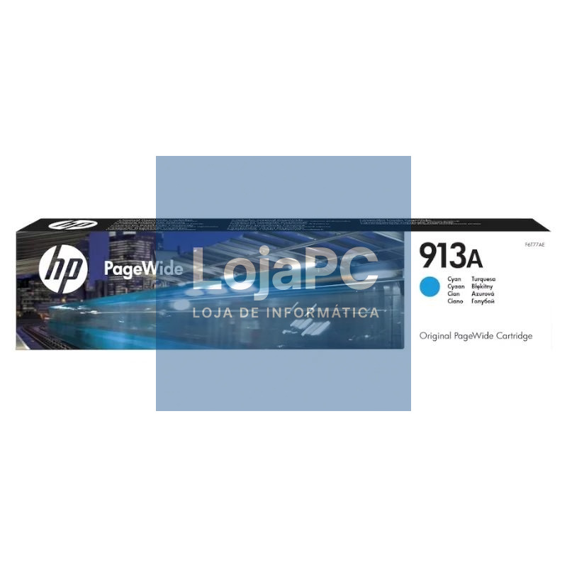 HP Cartucho 913A Cyan