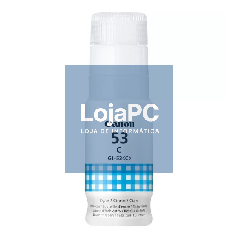 Canon Botella Tinta GI-53C Cian