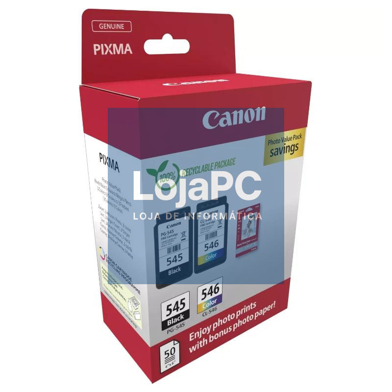 Canon Cartucho Multipack PG-545/CL546 — imagem 3