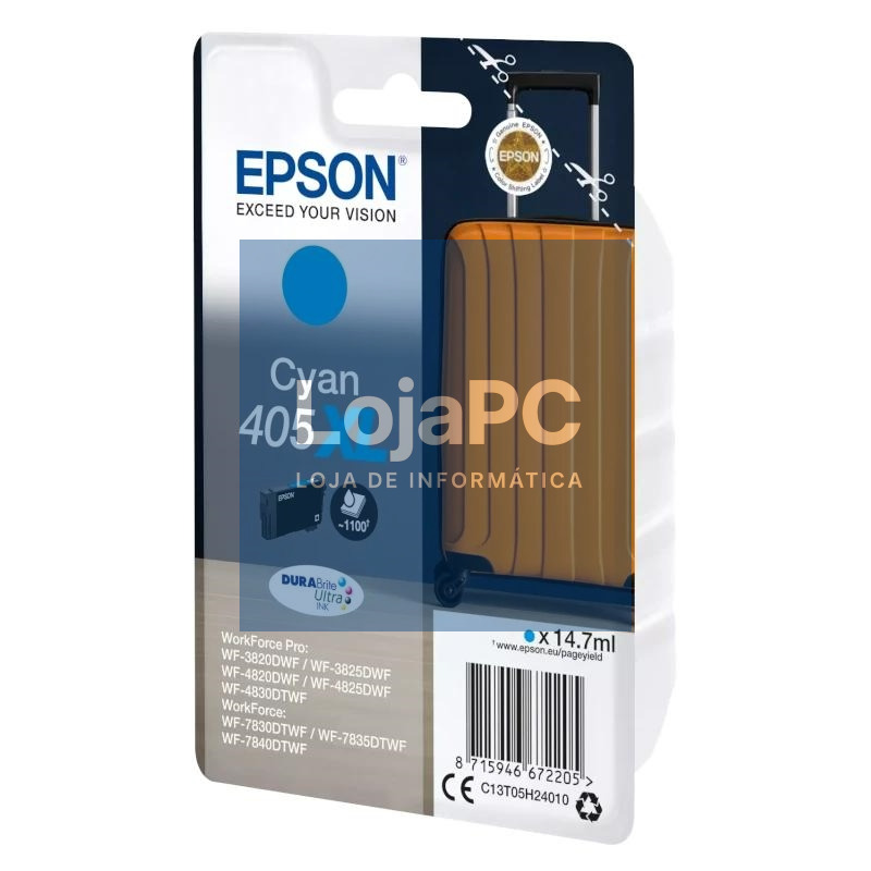Epson Cartucho 405XL Cyan