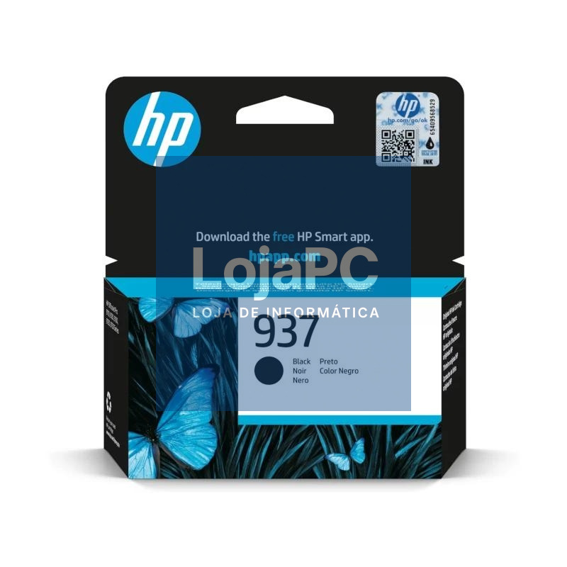 HP Cartucho 937 Negro