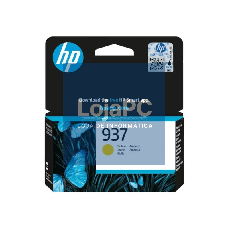 HP Cartucho 937 Amarillo