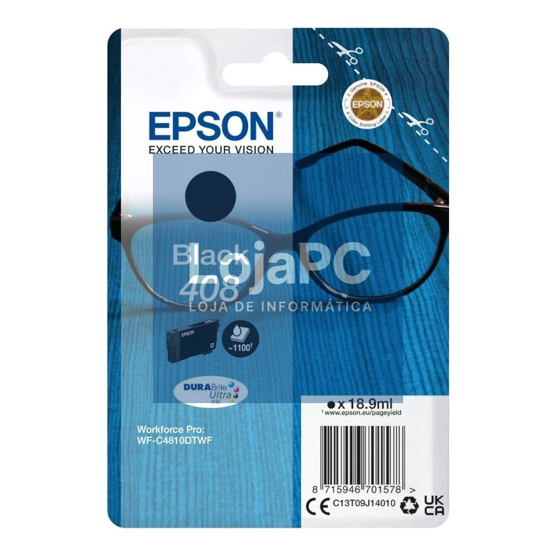 Epson Cartucho 408 Negro