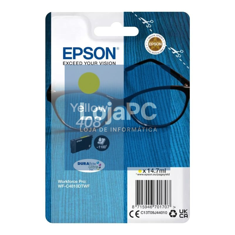 Epson Cartucho 408 Amarillo