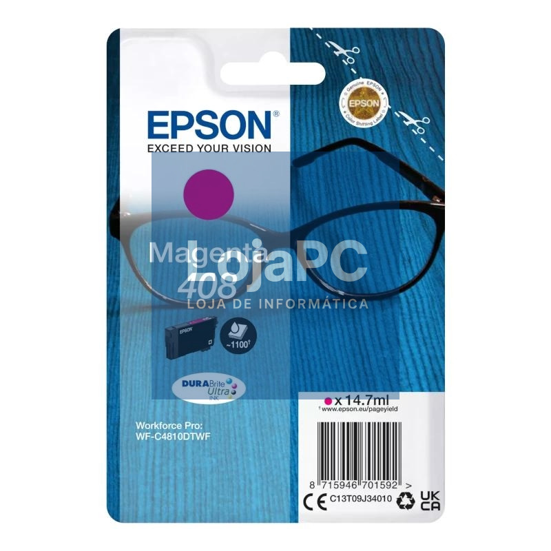 Epson Cartucho 408 Magenta