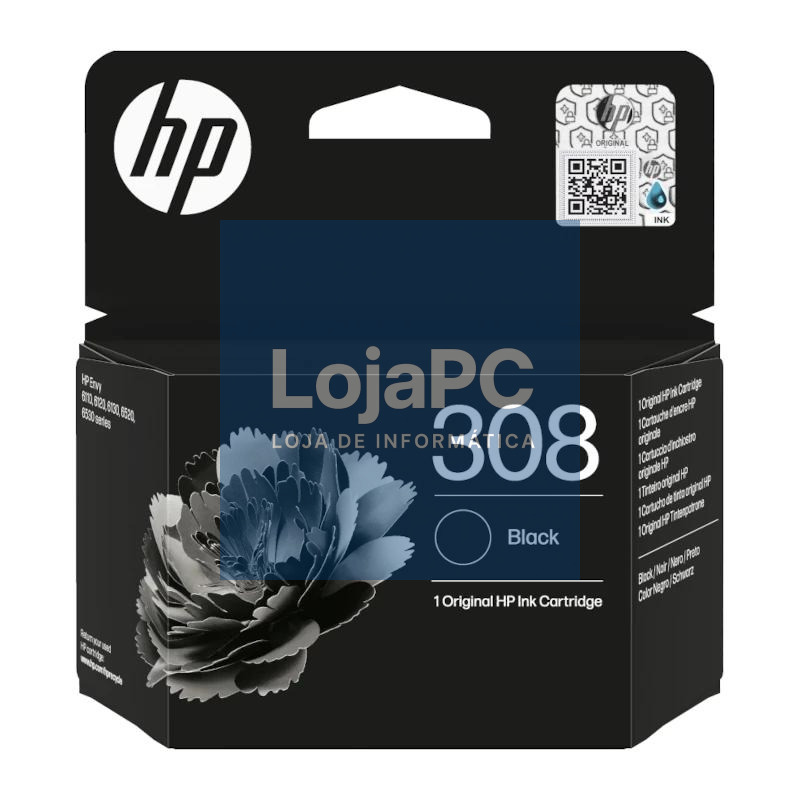HP Cartucho 308 Negro