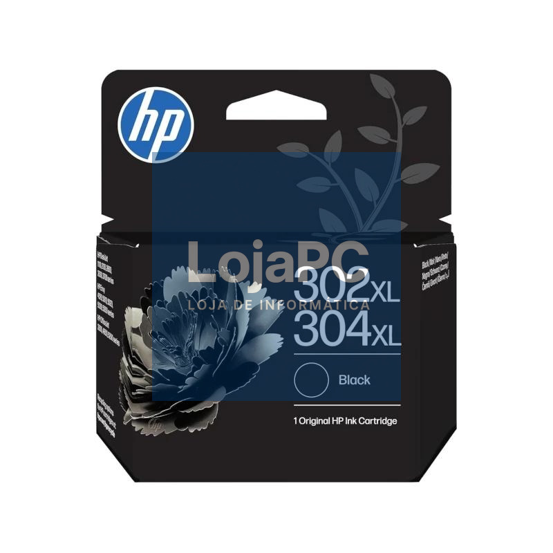 HP Cartucho 302XL/304XL Negro