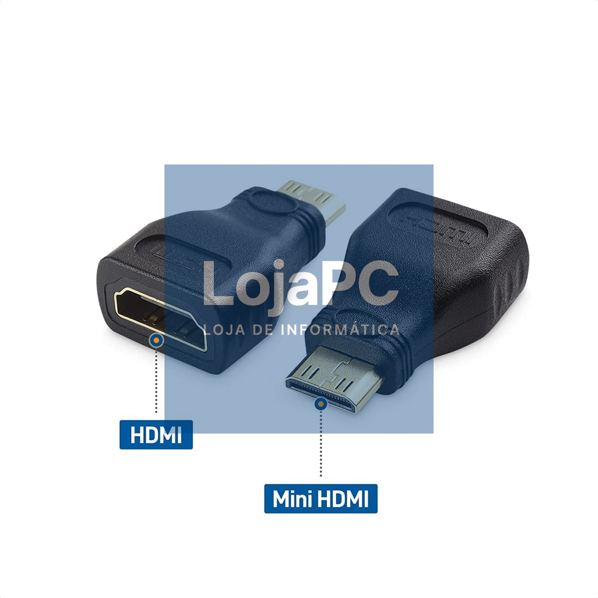 Adaptador HDMI A / Mini HDMI C