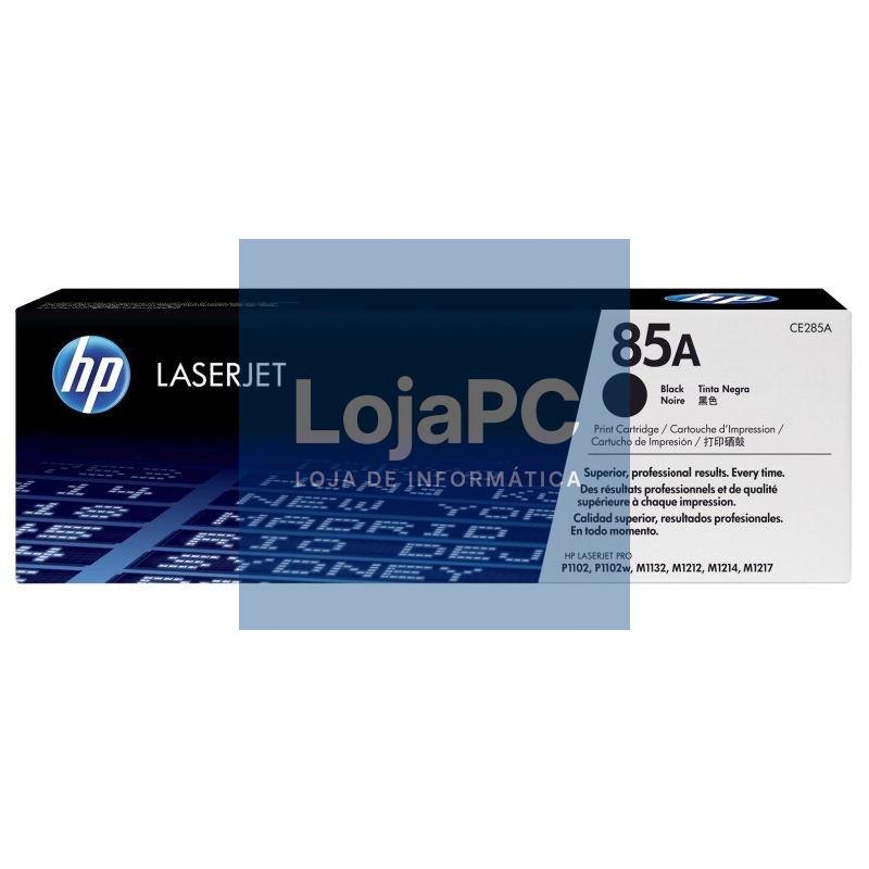 HP Tóner 85A Negro