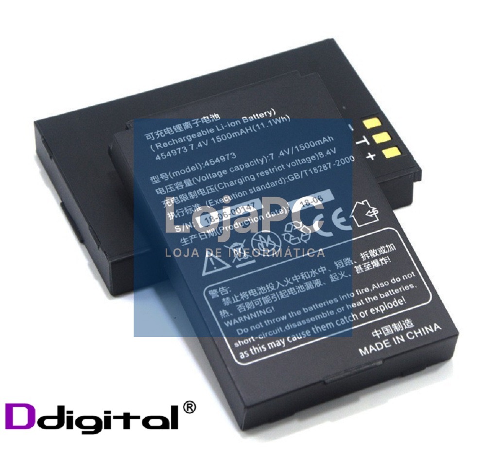 Bateria Impressora Portátil Bluetooth 80mm Ddigital RMT9BT