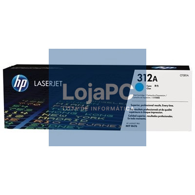 HP Toner 312A Cian