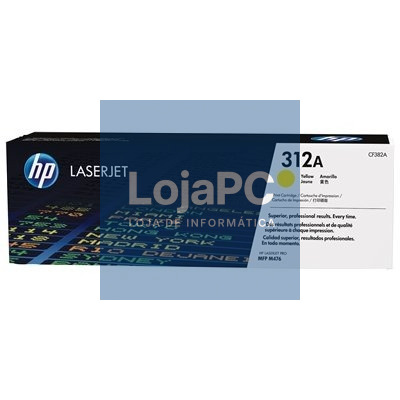 HP Tóner 312A Amarillo