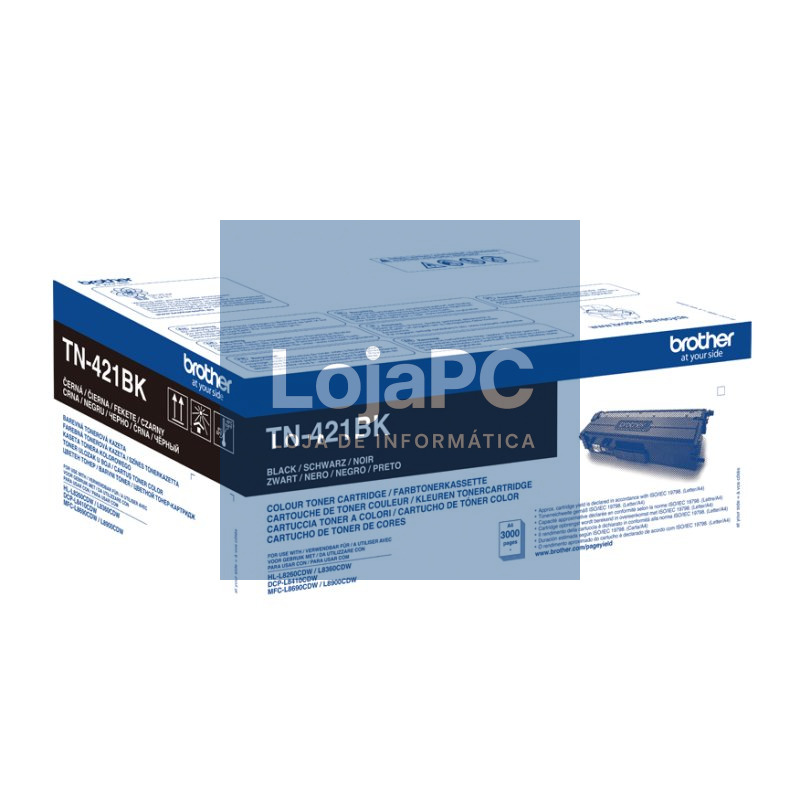 Brother Tóner TN421BK Negro — imagem 2