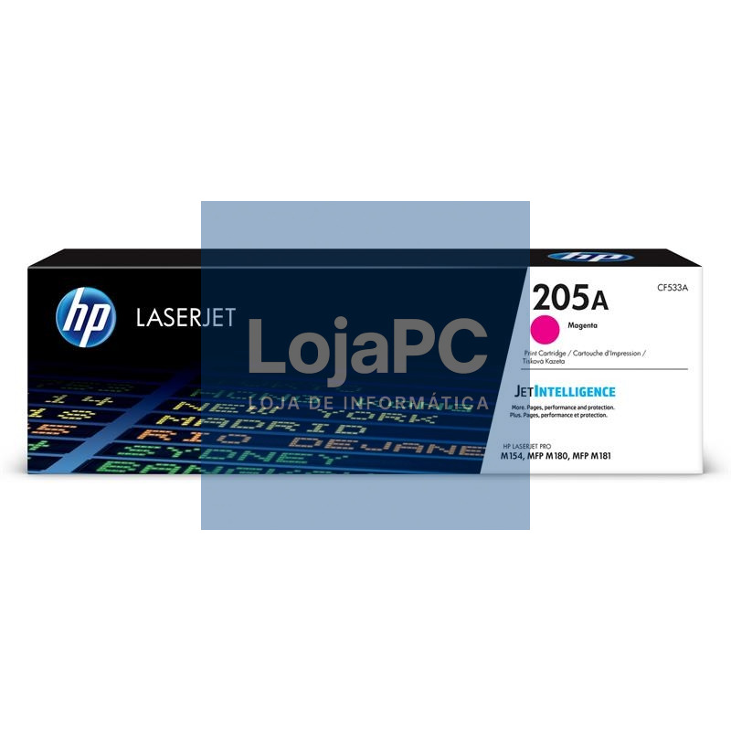 HP Tóner 205A Magenta