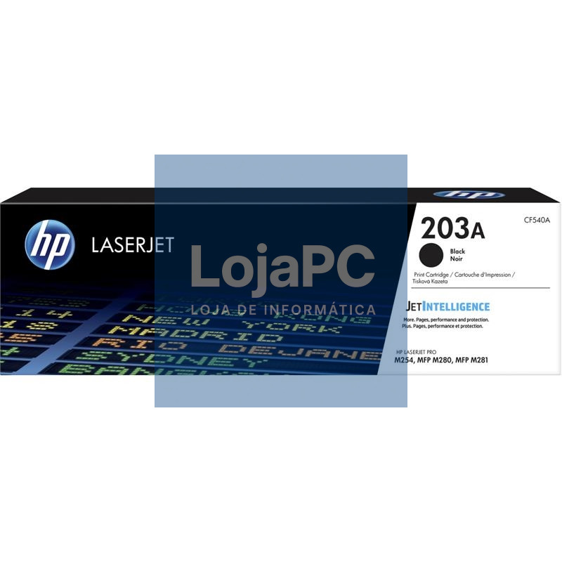 HP Tóner 203A Negro