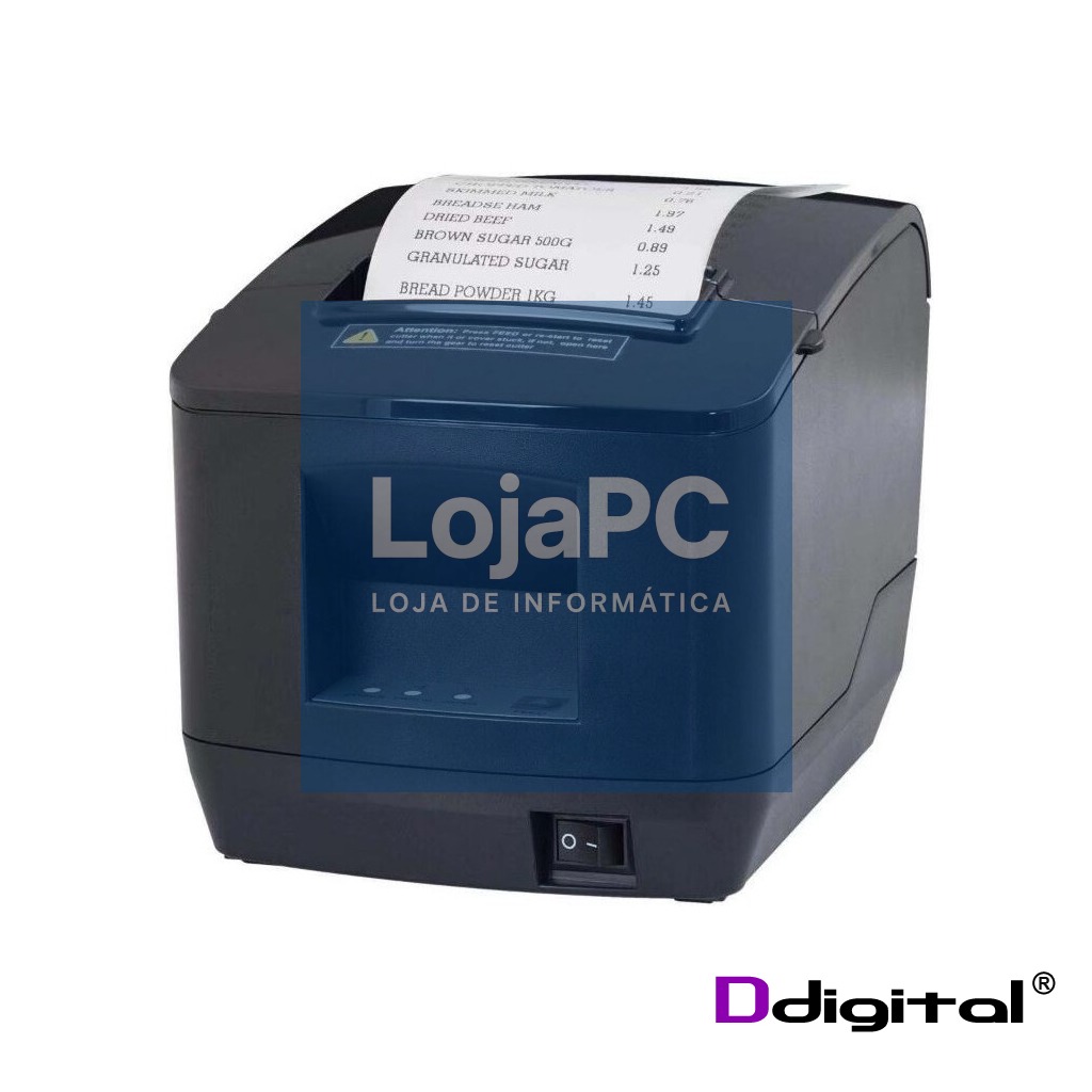 Impressora Térmica Ddigital V320M 80mm USB/RS232 C/Corte
