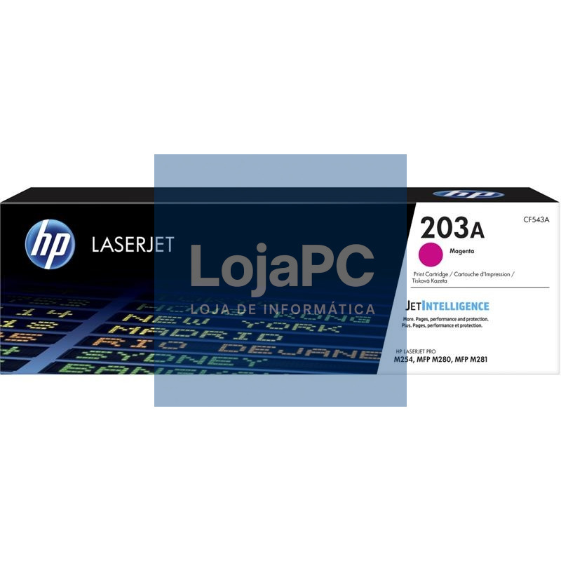 HP Tóner 203A Magenta