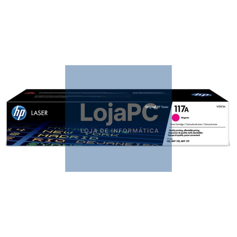 HP Tóner 117A Magenta