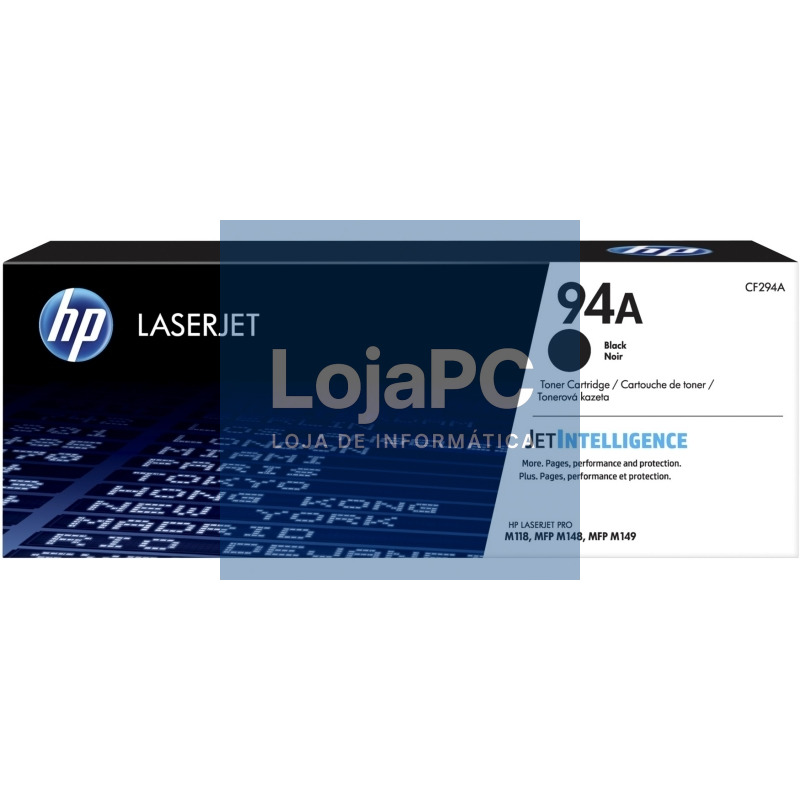 HP Tóner 94A Negro