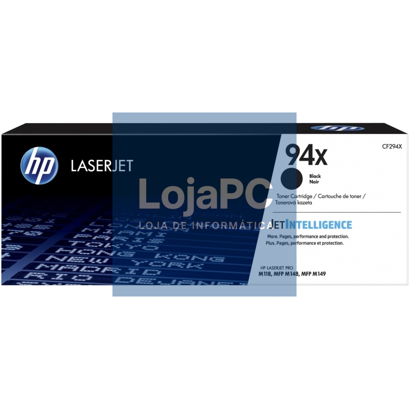 HP Tóner 94X Negro