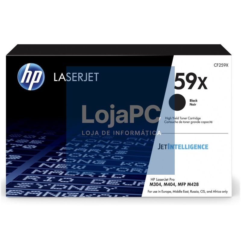 HP Tóner 59X Negro