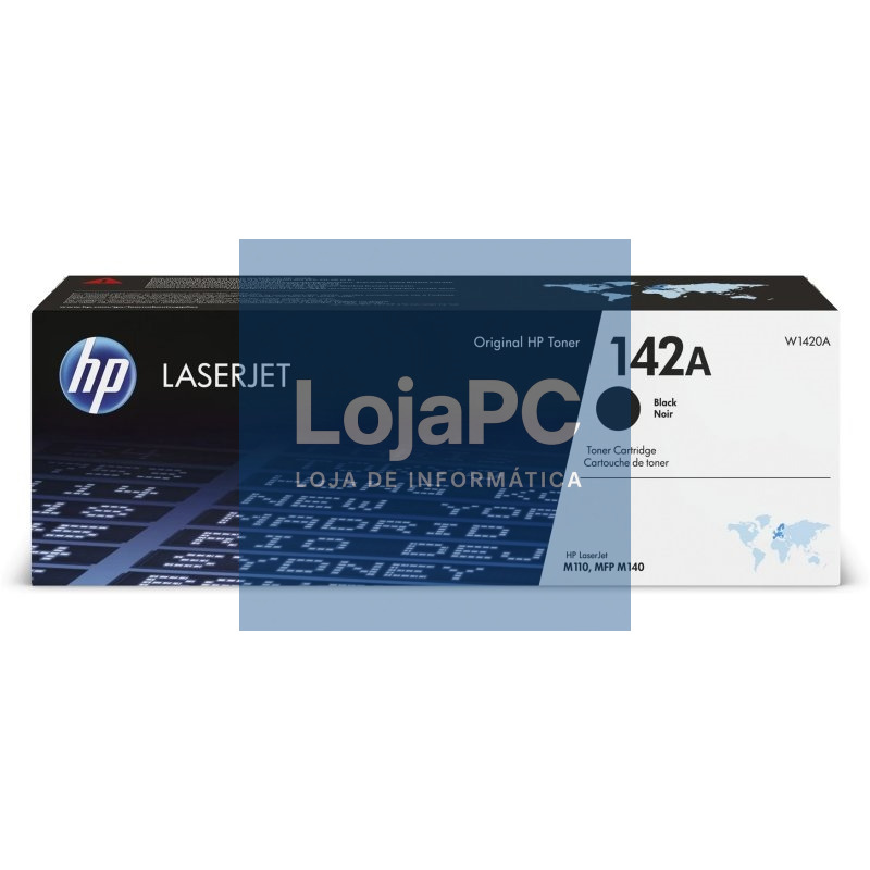 HP Tóner 142A Negro