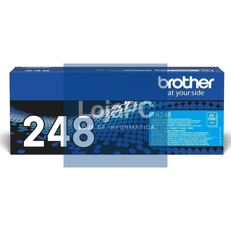 Brother Tóner TN248C Cyan