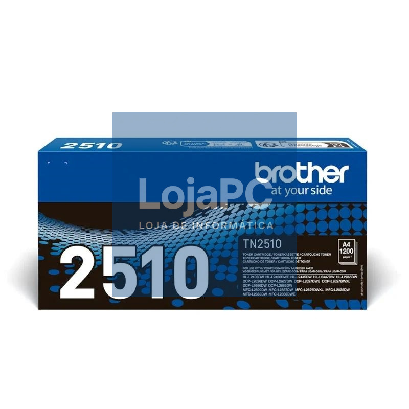Brother Tóner TN2510 Negro