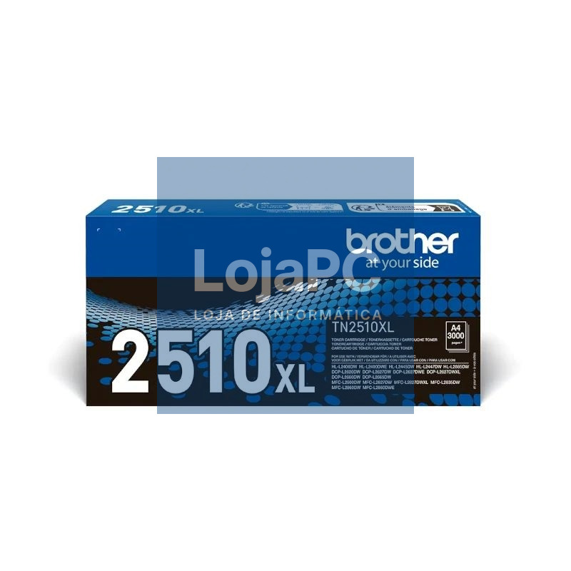 Brother Tóner TN2510XL Negro