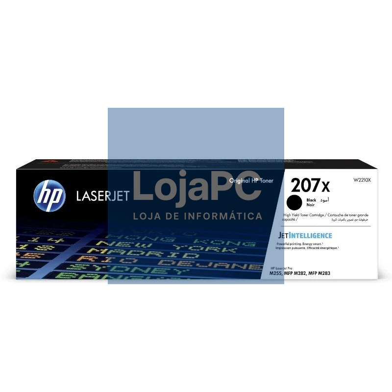 HP Tóner 207X Negro