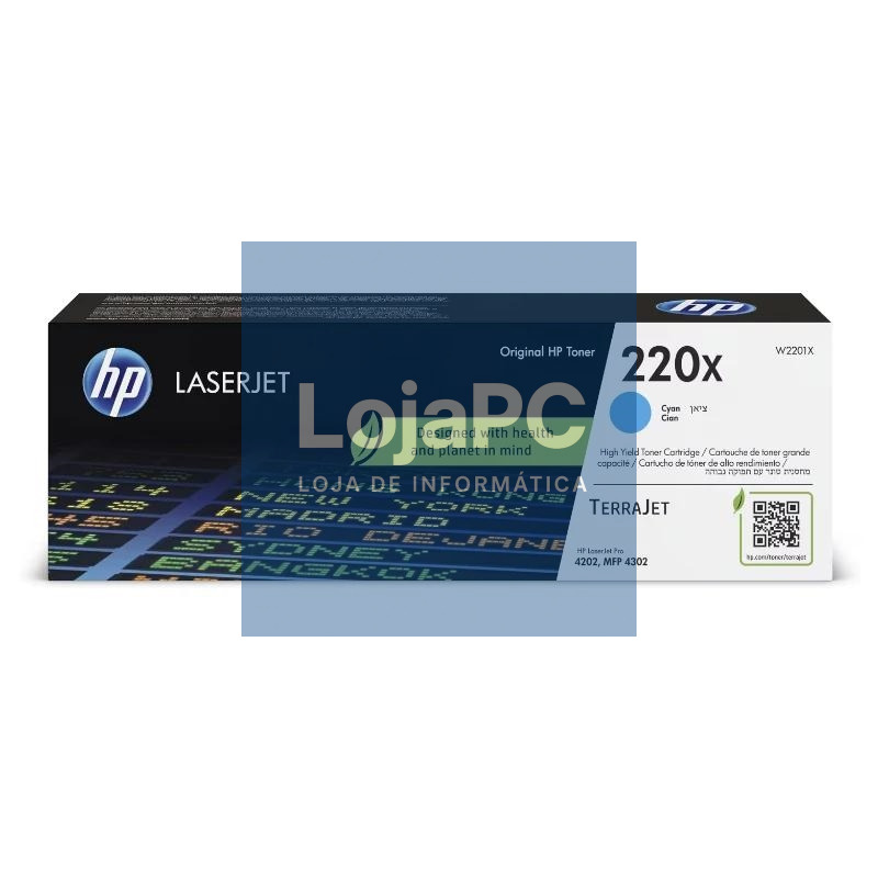 HP Tóner 2201X Cian